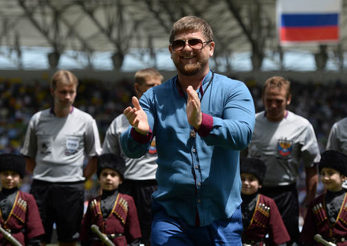 ITAR-TASS: GROZNY, RUSSIA. JUNE 1, 2013. Chechen leader