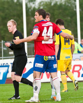 David Leinar, Örgryte, jubel