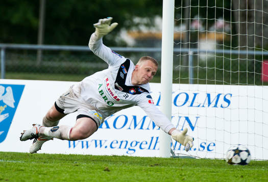 Peter Abrahamsson, målvakt, Örgryte