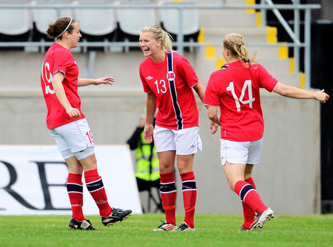 Ada Stolsmo Hegerberg, Norge jublar