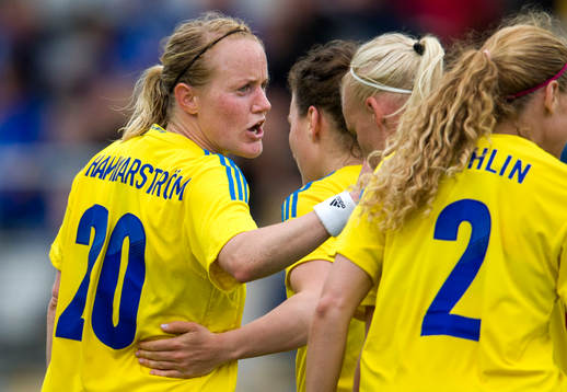 Marie Hammarström, Sverige, firar