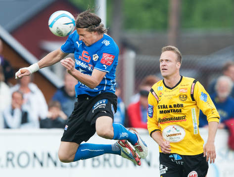 Fredrik Liverstam, Halmstad och Marcus Ekenberg, Mjällby