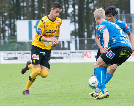Haris Radetinac, Mjällby mot Antonio Rojas och David