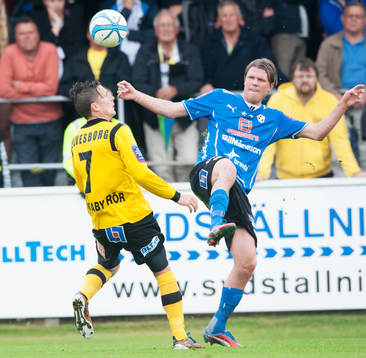 Christian Järdler, Halmstad och Kristian Haynes, Mjällby