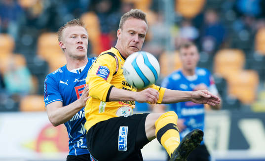 Marcus Ekenberg, Mjällby och Andreas Landgren, Halmstad