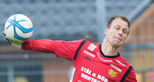 Inkast, Mattias Asper, målvakt, Mjällby