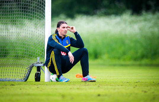 Zlatan Ibrahimovic pustar ut