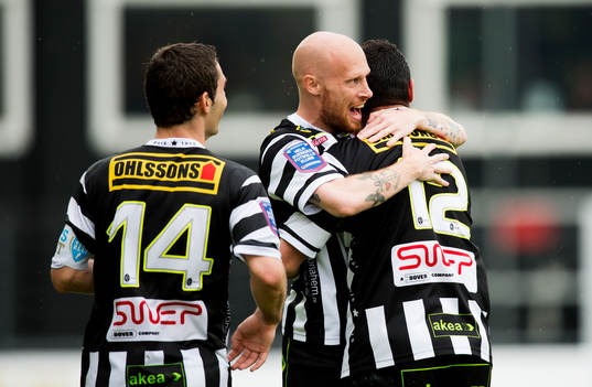Alexander Tkacz, Max Mölder, Alexander Nilsson, Landskrona