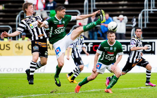 Robin Eliasson Hofsö, Landskrona BOIS, Peter Magnusson,