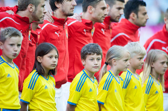 Mascotar, matchmascotar vid line up