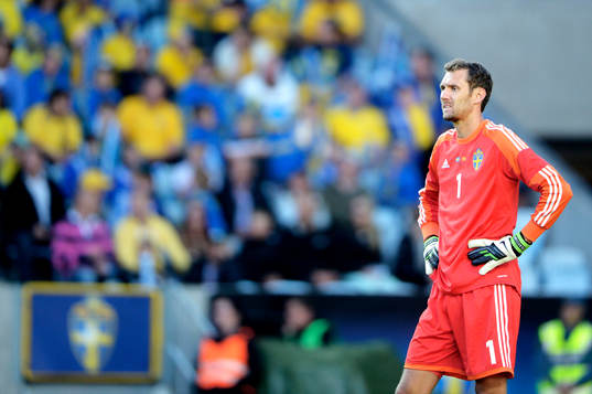 Andreas Isaksson, målvakt Sverige