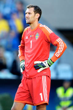 Andreas Isaksson, målvakt Sverige