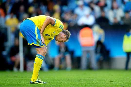 Andreas Granqvist, Sverige tar sig för foten