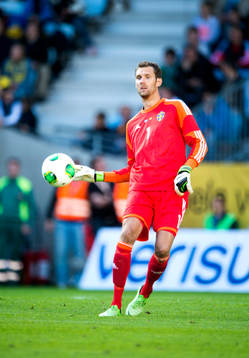 Andreas Isaksson, målvakt Sverige