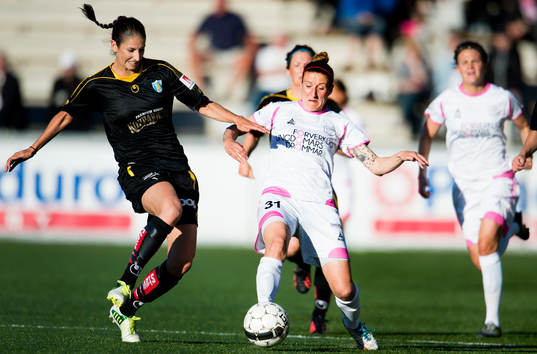 Anna Ahlstrand, Kopparbergs Göteborg, Anja Mittag, LdB FC