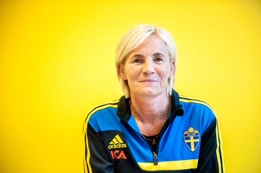 Lilie Persson, assisterande förbundskapten för Sveriges