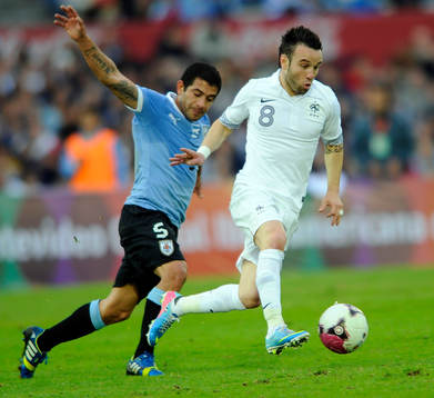 Mathieu VALBUENA - 05.06.2013 - Uruguay / France - match
