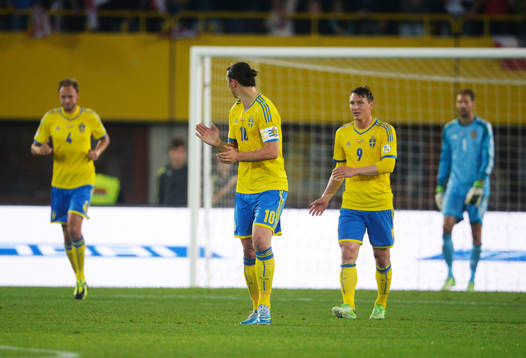 Zlatan Ibrahimovic, Sverige manar på