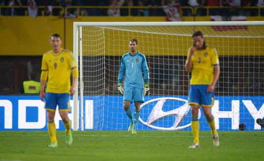 Kim Källström, Andreas Isaksson, målvakt och Jonas