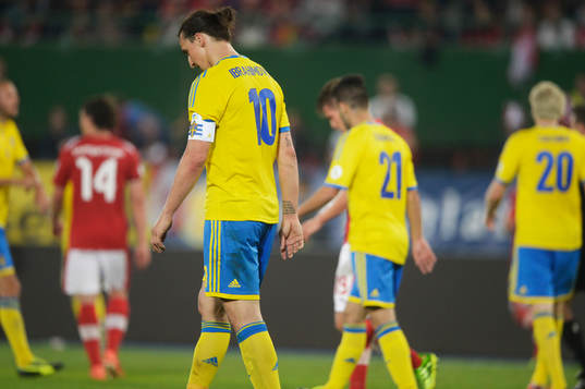Zlatan Ibrahimovic, Sverige deppar