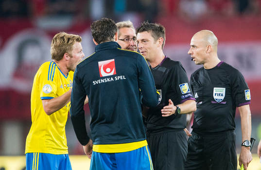 Erik Hamrén, förbundskapten, Sverige försöker prata med