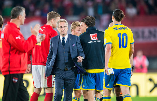 Erik Hamrén, förbundskapten, Sverige