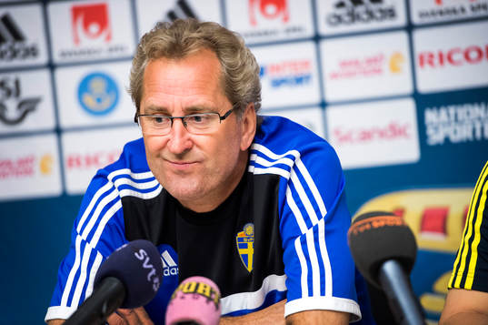 Presskonferens med Erik Hamrén, förbundskapten