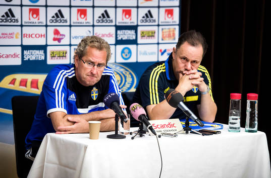 Presskonferens med Erik Hamrén, förbundskapten