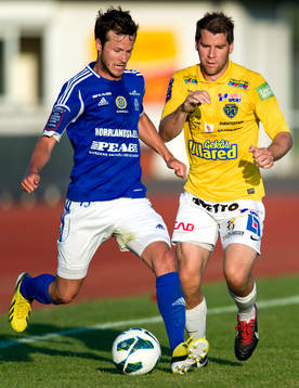 Närkamp mellan Robert Lundström, Sundsvall, och Stefan
