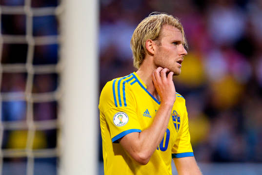 Sveriges Ola Toivonen deppar