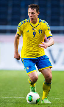 Sveriges Kim Källström i matchen mellan Sverige och