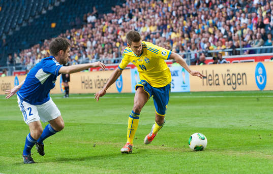 Alexander Kacaniklic, Sverige, mot Jonas Tor Näs,