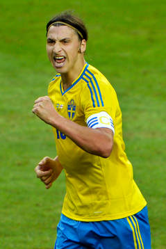 Zlatan Ibrahimovic, Sverige, jublar