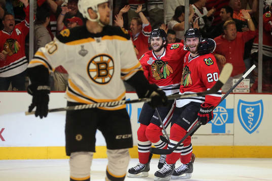 June 12, 2013 - Chicago, IL, USA - The Chicago Blackhawks'