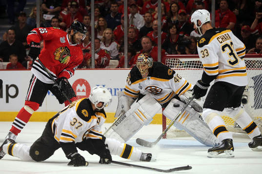 June 12, 2013 - Chicago, IL, USA - Boston Bruins goalie