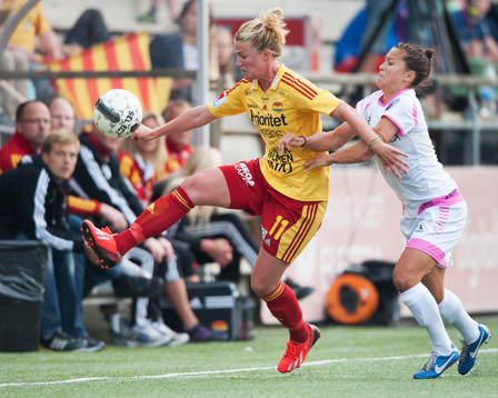Kirsten Van de Ven, Tyresö mot Alexandra Riley, Malmö