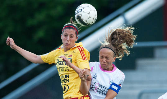 Elin Rubensson, Malmö och Jennifer Hermoso Fuentes, Tyresö