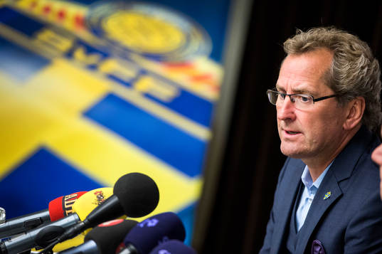 Presskonferens med Erik Hamrén, förbundskapten, på