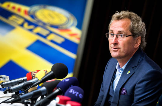 Presskonferens med Erik Hamrén, förbundskapten, på