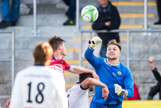 Oscar Jansson, målvakt Örebro SK  i matchen mellan
