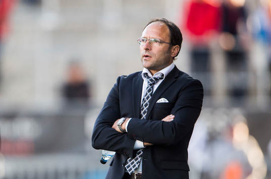 Per-Ola Ljung, tränare Örebro SK i matchen mellan Örebro