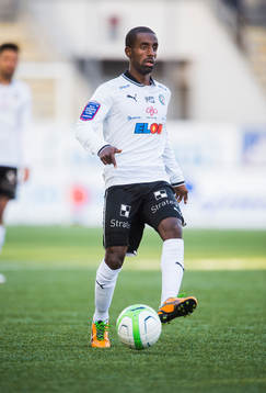 Mohammed Khalid Saeid, Örebro SK  i matchen mellan Örebro