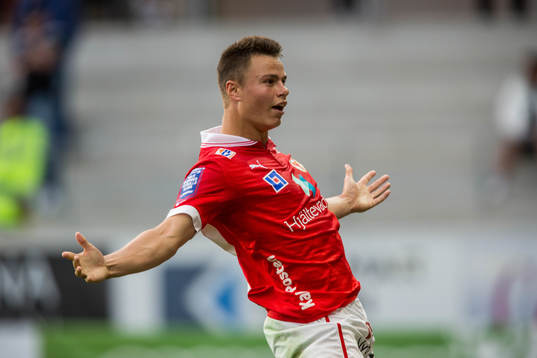 Melker Hallberg, Kalmar FF, gör 2-2