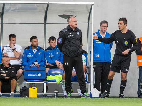 Jan Andersson, tränare IFK Norrköping, Bojan Pandzic,