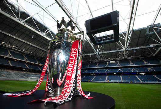 Premier League-pokalen står på Friends Arena