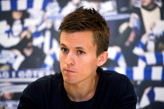 IFK Göteborg presenterar nyförvärvet Lasse Vibe från