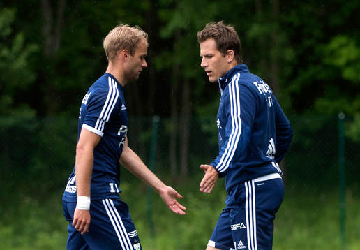 Robin Söder och Tobias Hysén