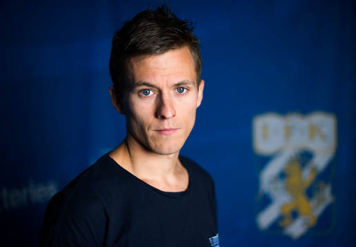 IFK Göteborg presenterar nyförvärvet Lasse Vibe från