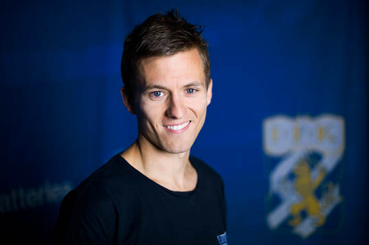 IFK Göteborg presenterar nyförvärvet Lasse Vibe från