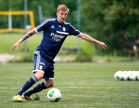 Sebastian Johansson tränar med IFK Göteborg